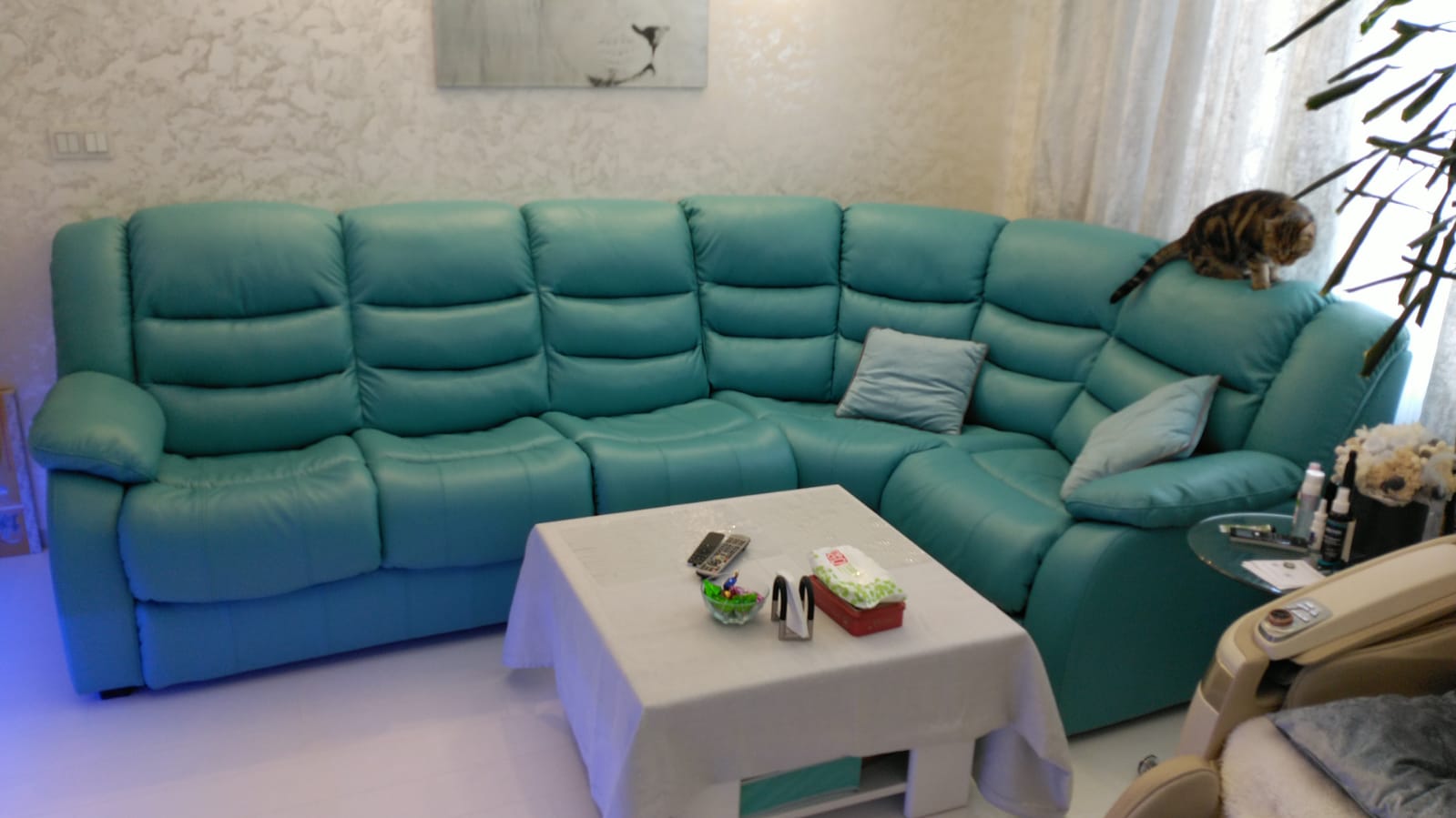 Перетяжка дивана на дому. Сарапул